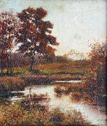 Attributed to Jan de Beer A Stream in Autumn oil painting reproduction